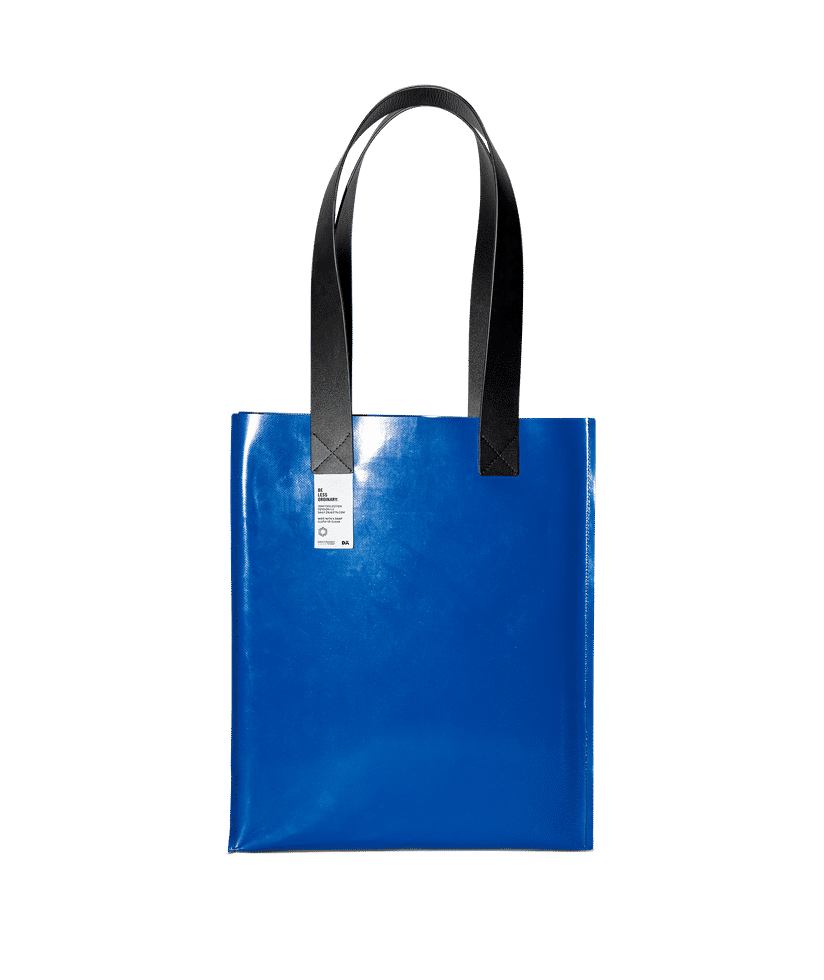 Trio Of Blue Shopping Bags Stock Photo - Download Image Now - Bag