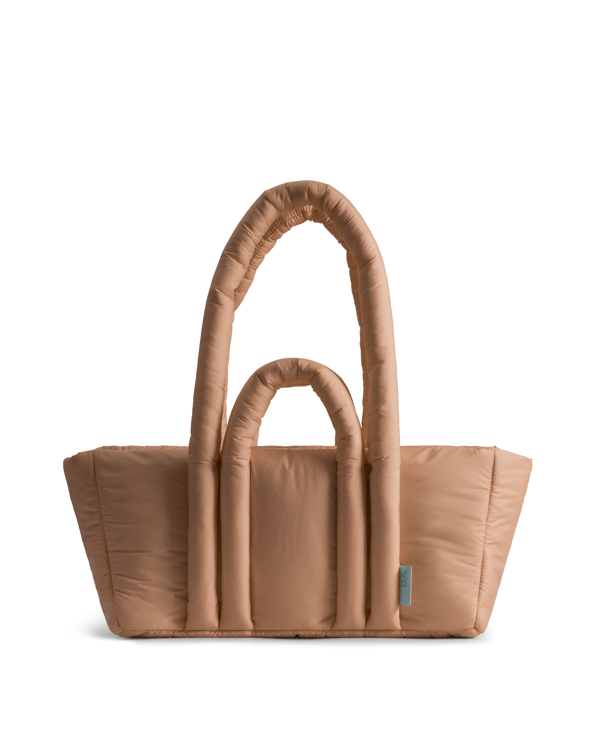Brown Puft Baguette Bag