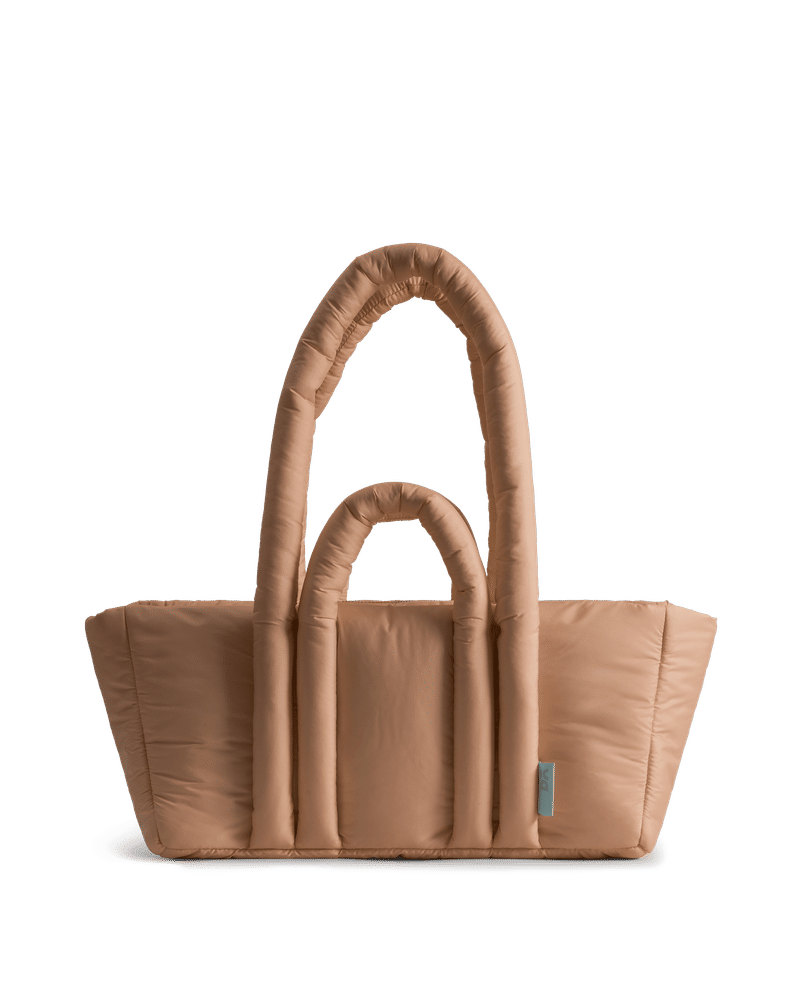 Brown Puft Baguette Bag