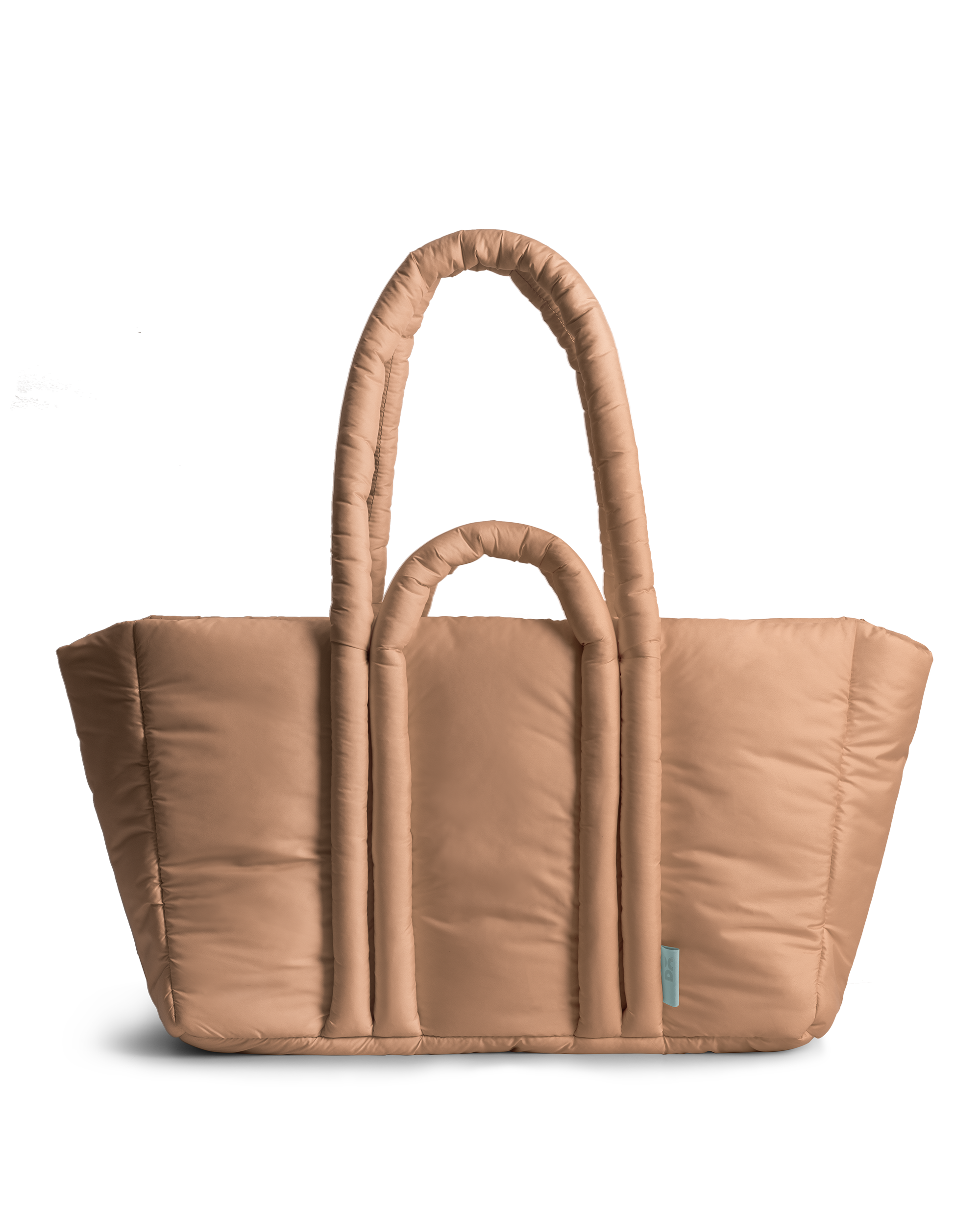 Brown Puft Oversized Tote