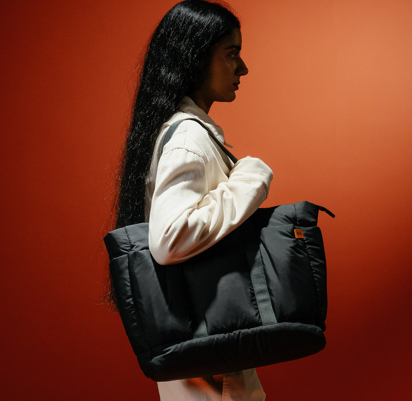 Carbon Black Idyll Tote