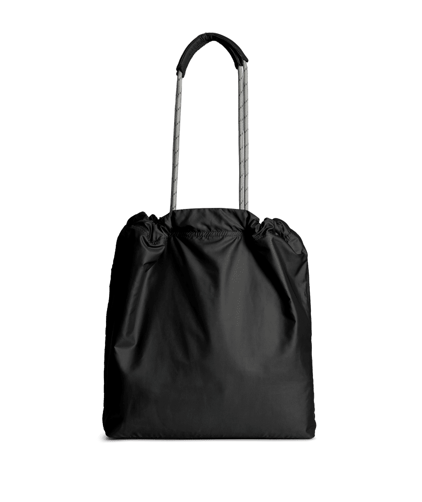 Carbon Black Parachute Tote Bag Buy At DailyObjects