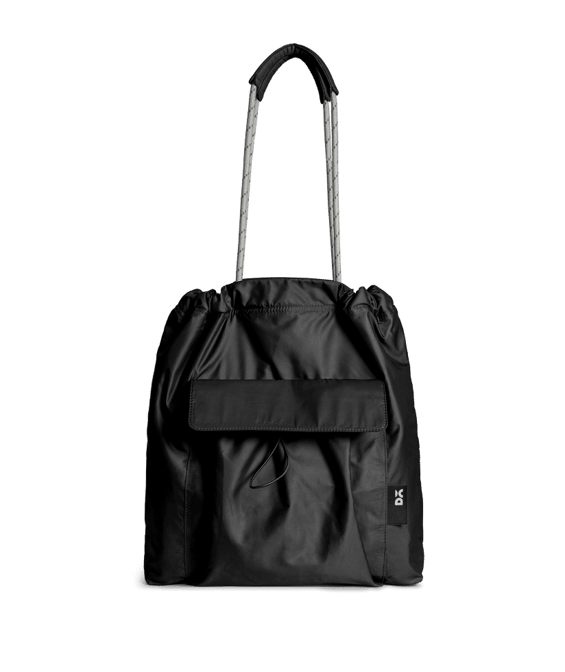 Carbon Black Parachute Tote Bag Buy At DailyObjects