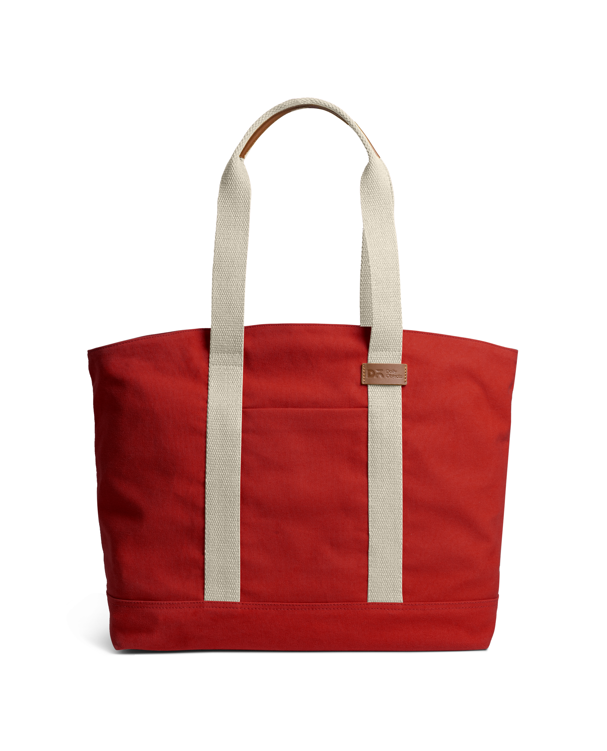 Crimson Red Field Tote Bag