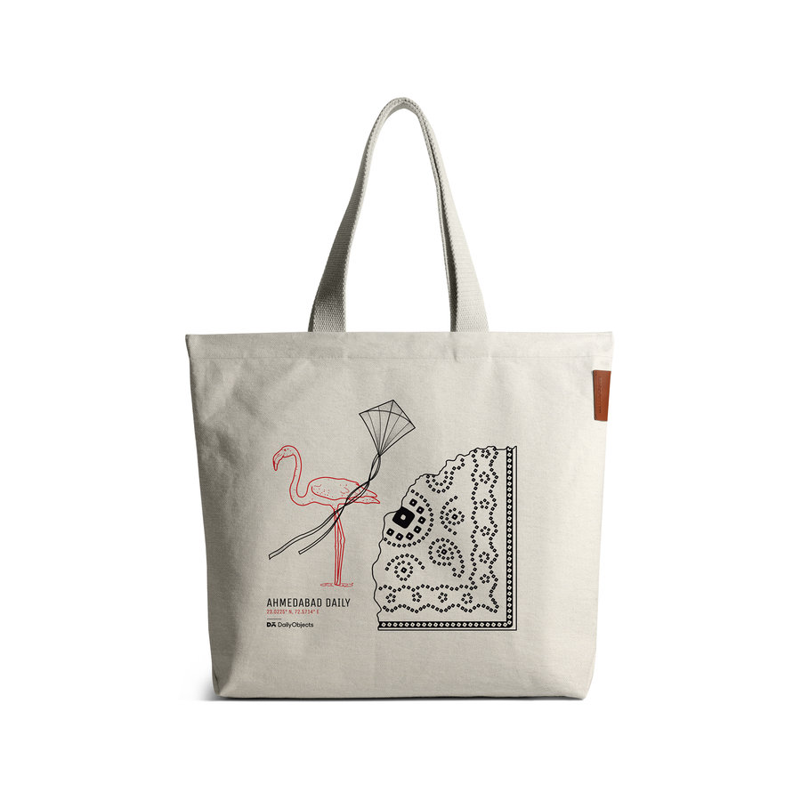

DailyObjects Ahmedabad City Tote Bag