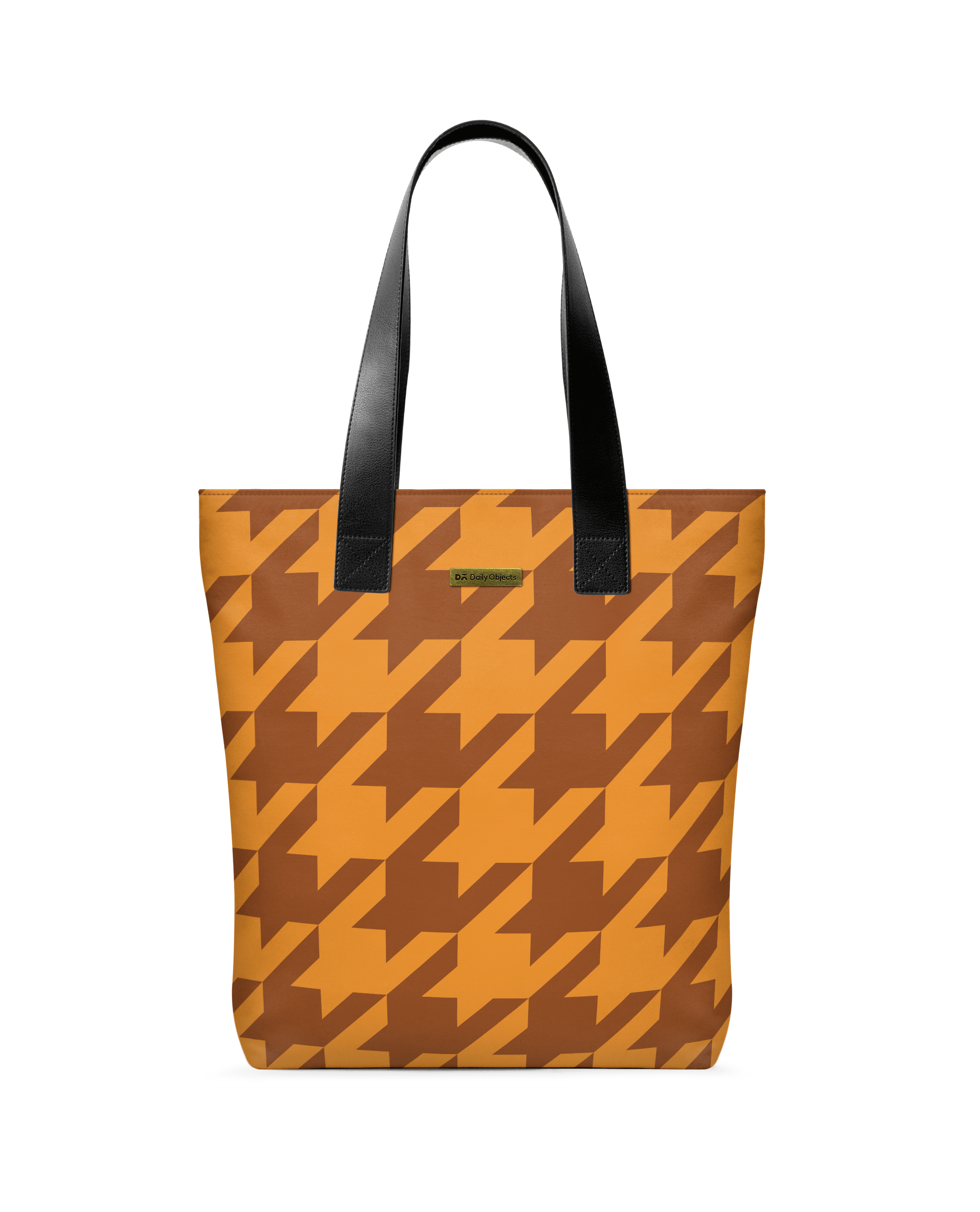 Buy Earth Bags PINK HOUNDSTOOTH PRINTED LUNCH BAGS WITH LOOP CLOSURE. Online