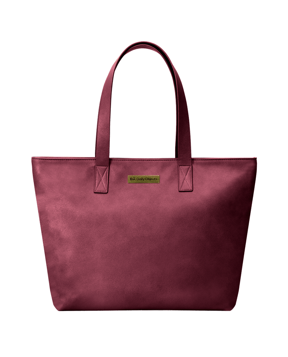 Medium Sized Hand Bag in Tan Genuine Leather