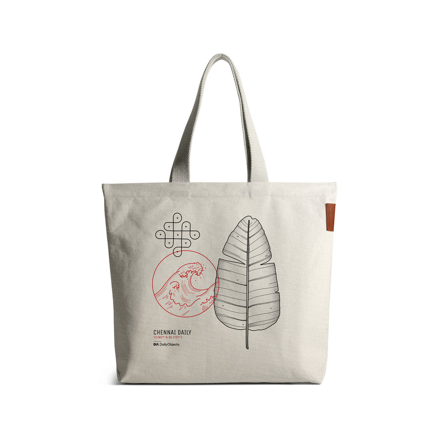 

DailyObjects Chennai City Tote Bag