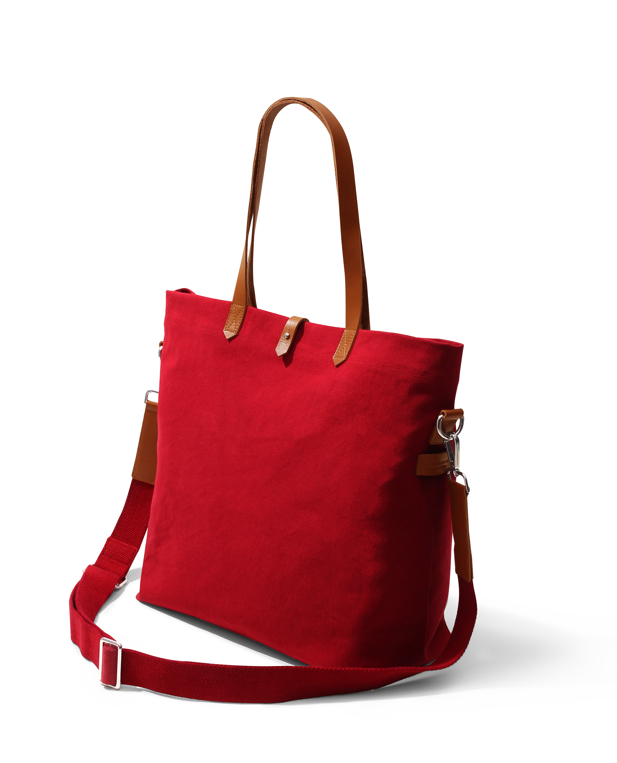 Crimson Red Buoy Tote Bag