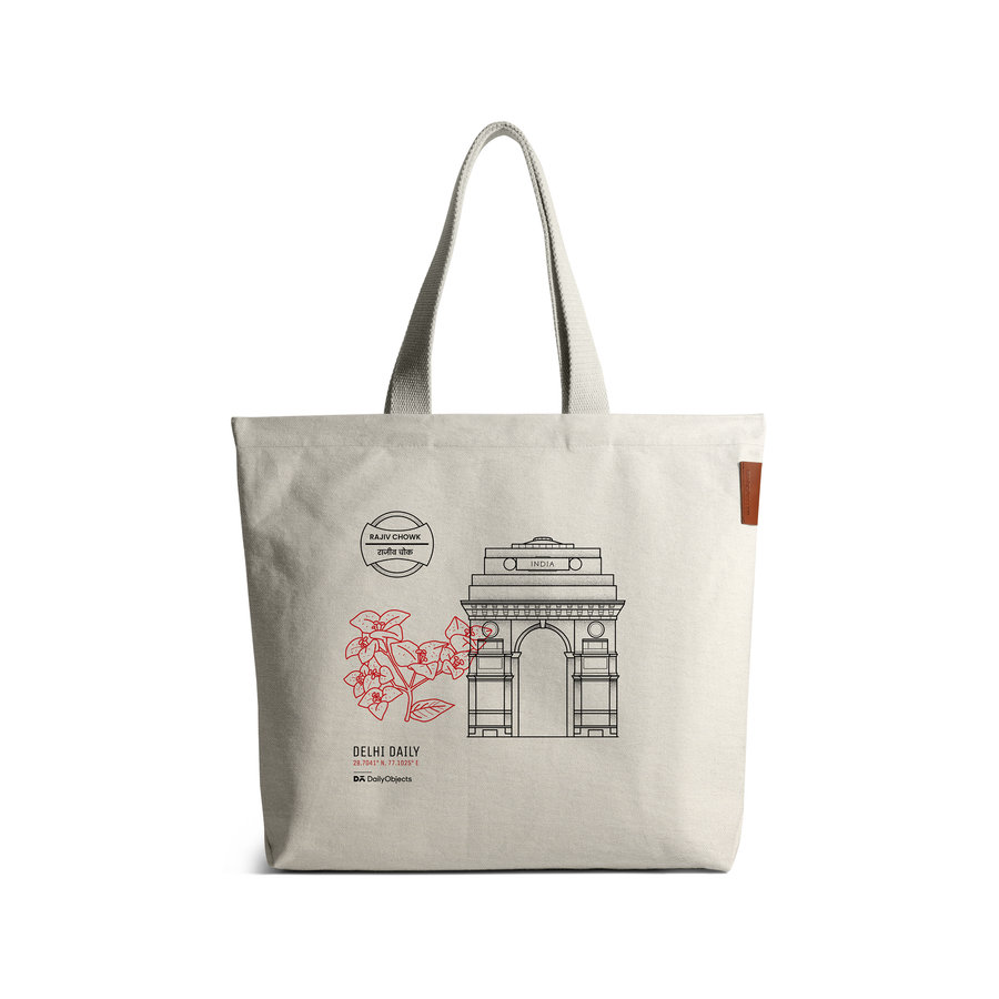 

DailyObjects Delhi City Tote Bag