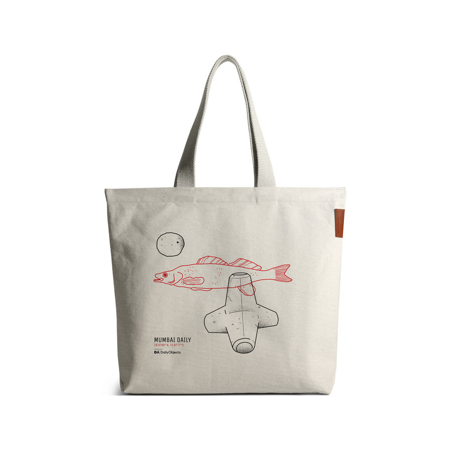 

DailyObjects Mumbai City Tote Bag
