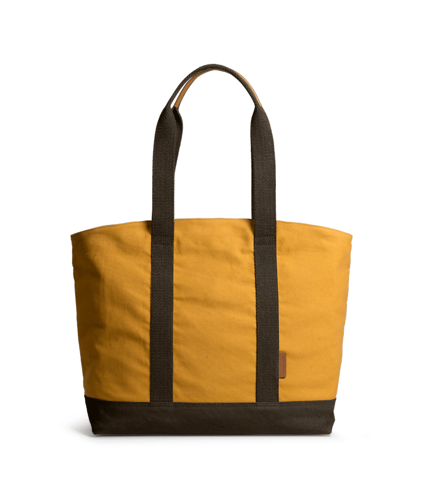 [Clove]★24FW★韓国人気★Fleece Totebag Mustard-Clove Field Tote Bag Buy At DailyObjects