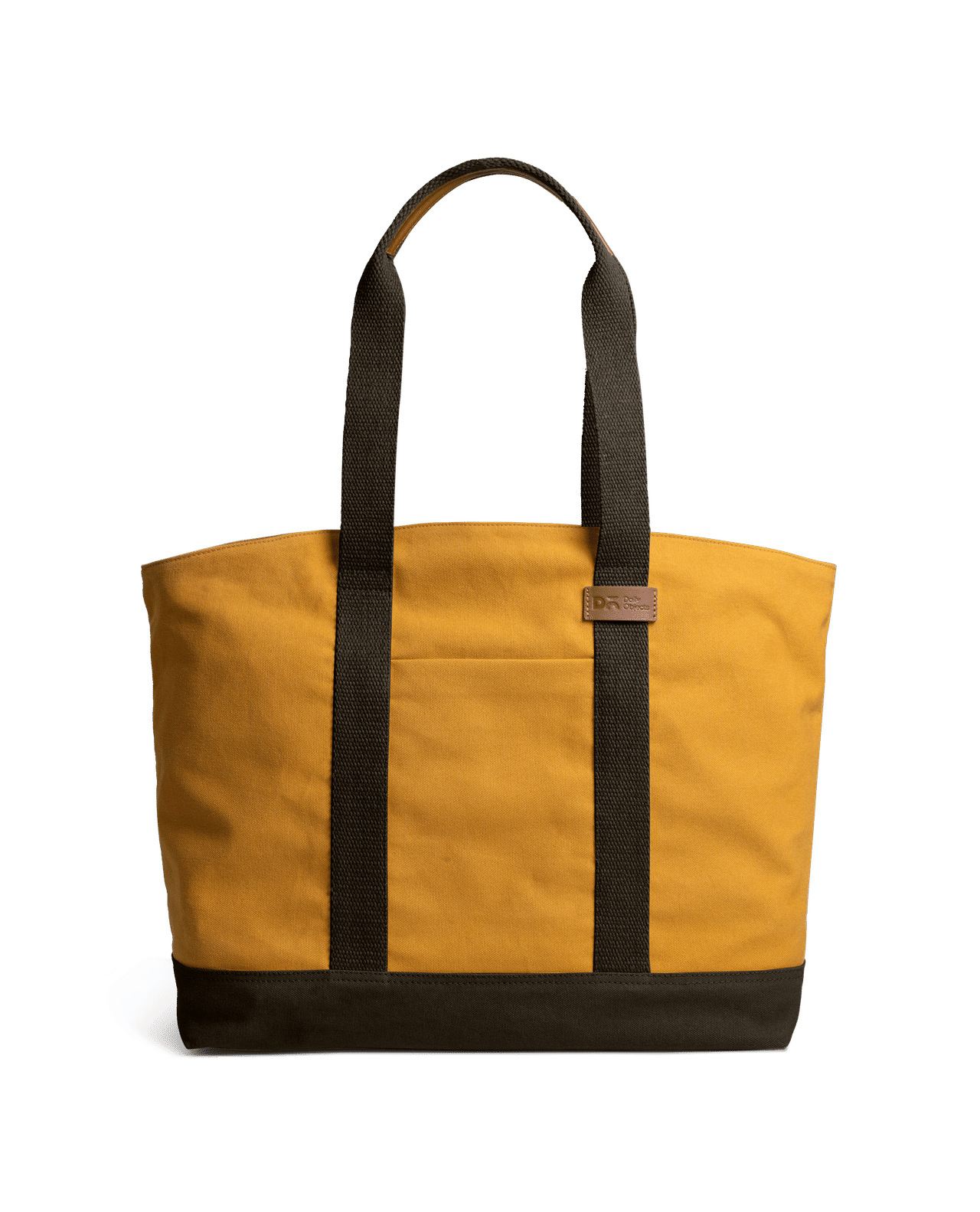 Mustard-Clove Field Tote Bag