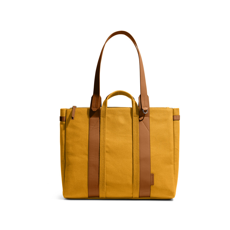 

Mustard-Tan System Tote Bag