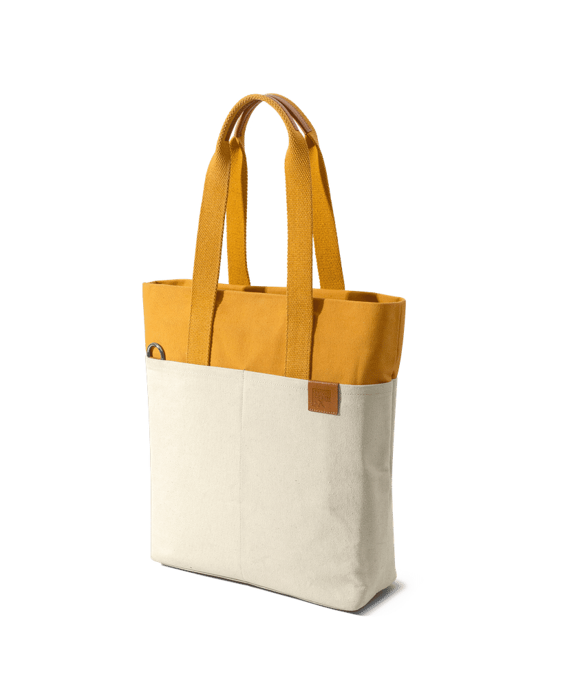 Olive-Yellow System Tote Buy At DailyObjects