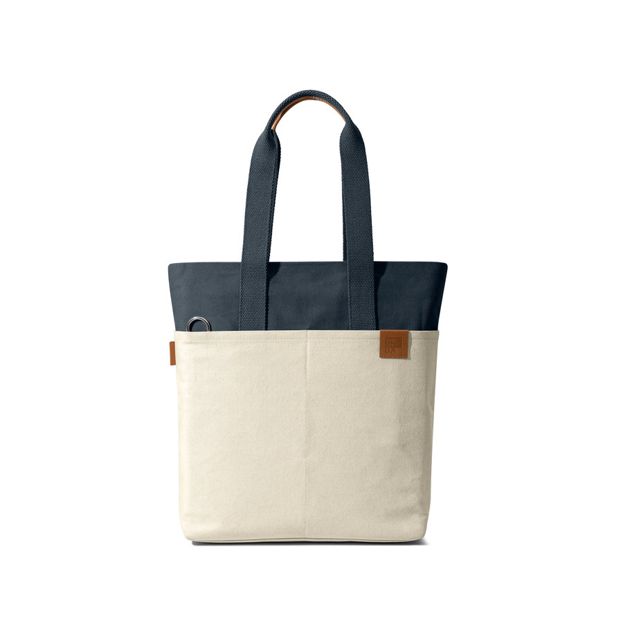 

Ivory - Navy All Time Tote Bag