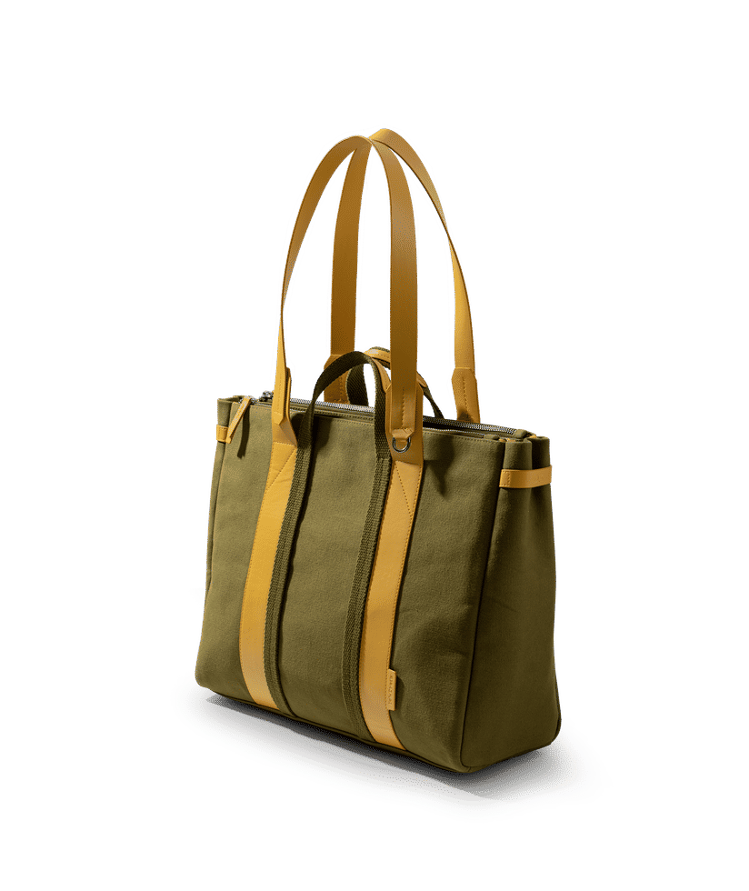 Olive Yellow System Tote Bag
