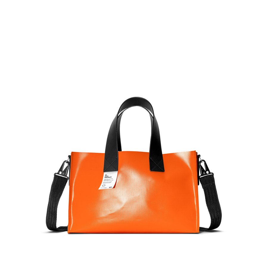 

Orange Sidewalk Tote Bag Small