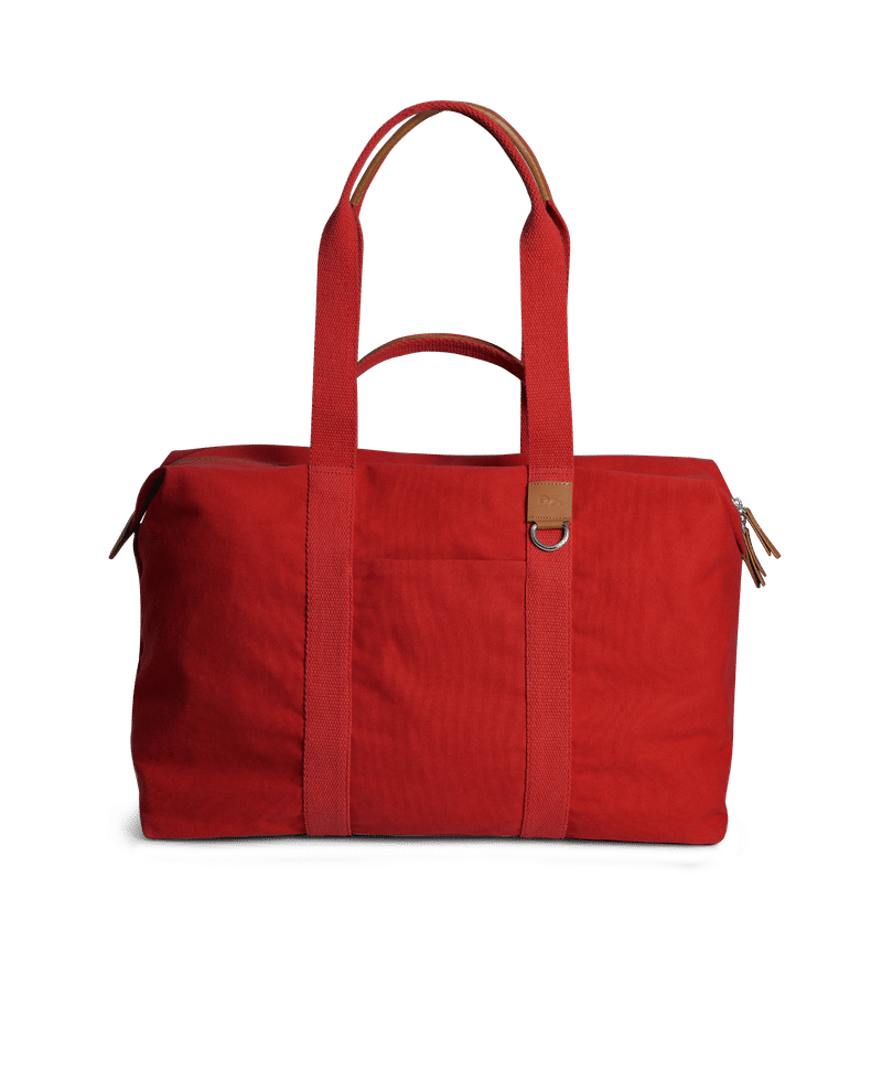Crimson Red Field Duffle Bag