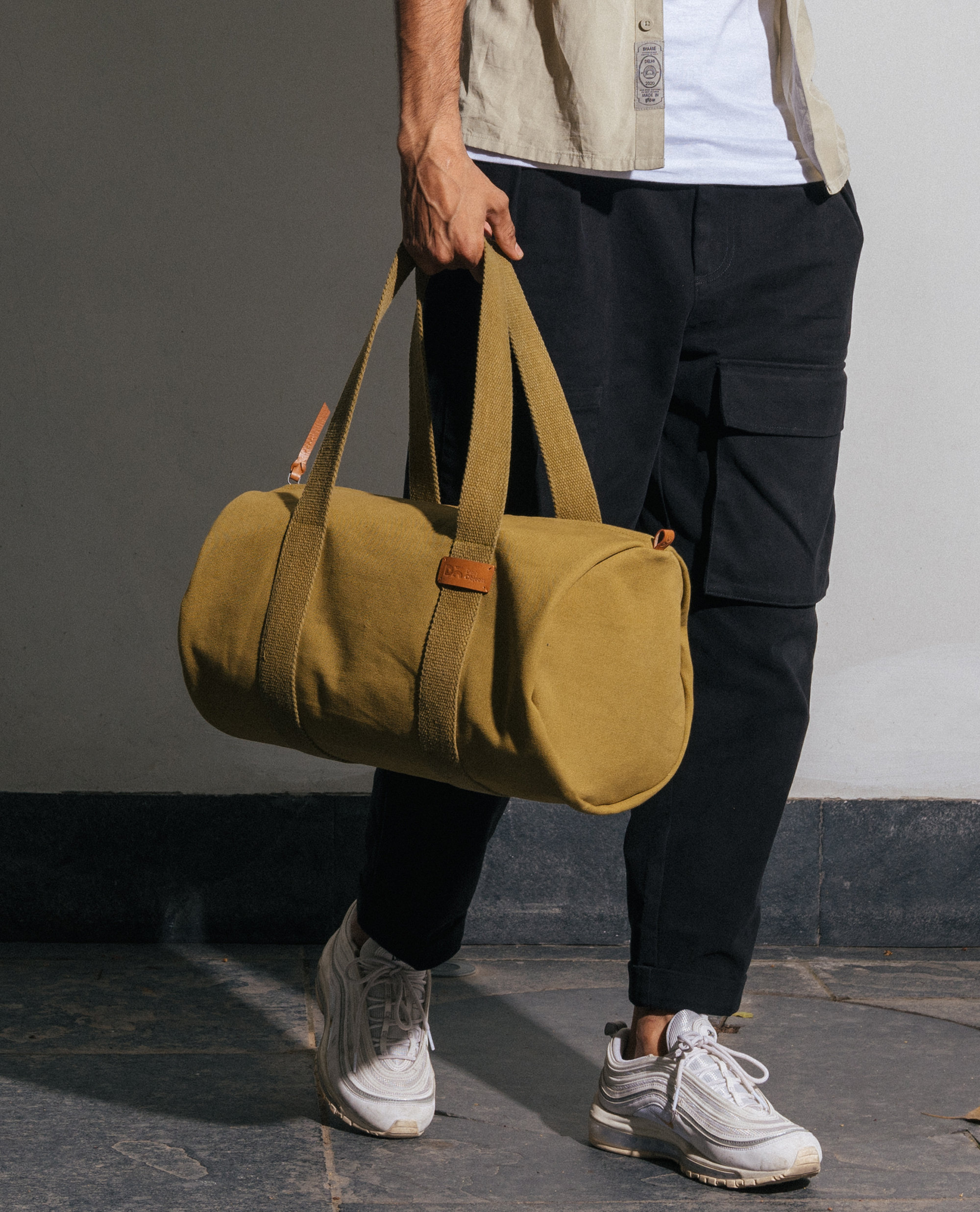 Olive cheap duffle bag