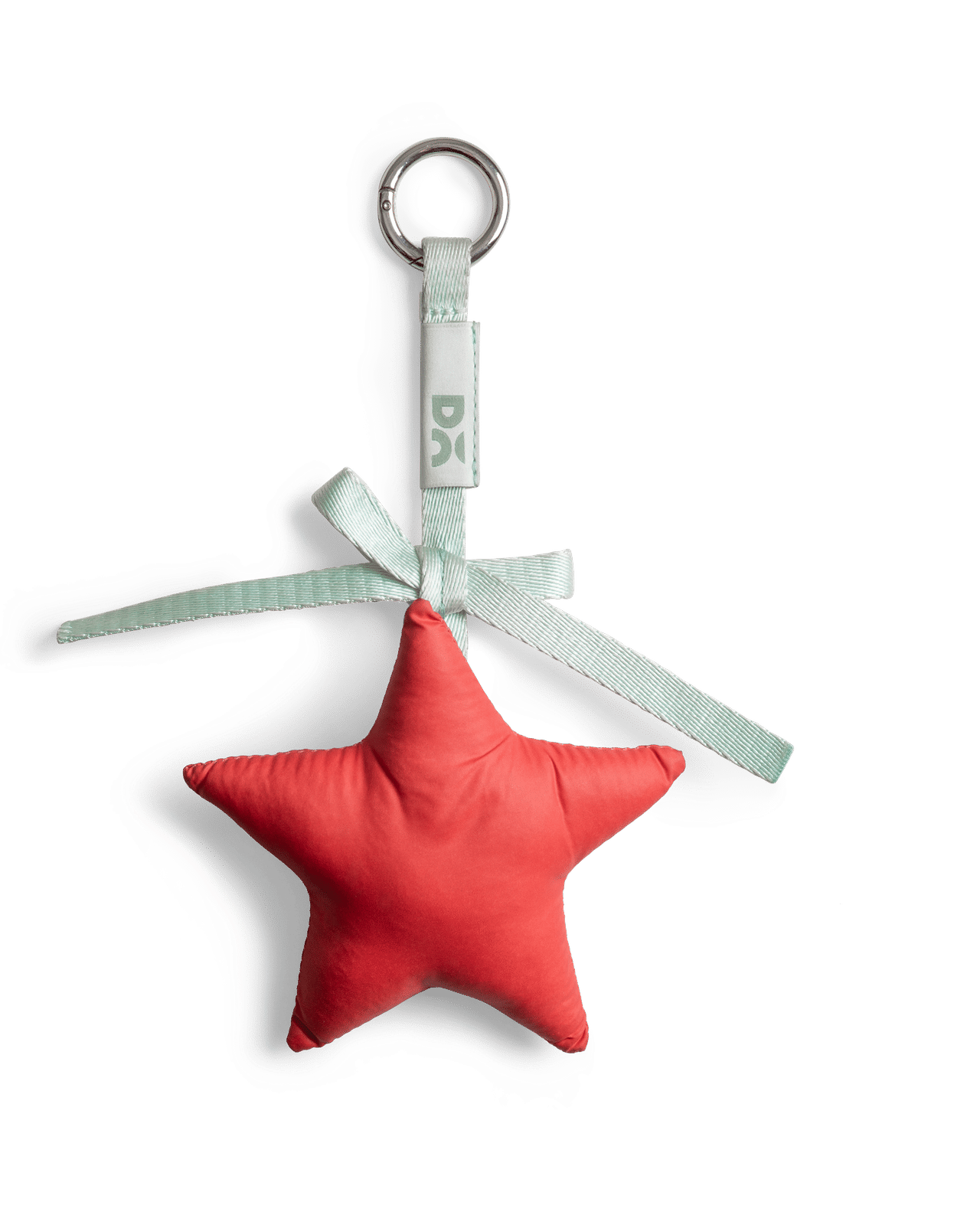 Candy Cane Puft Wishing Star Charm