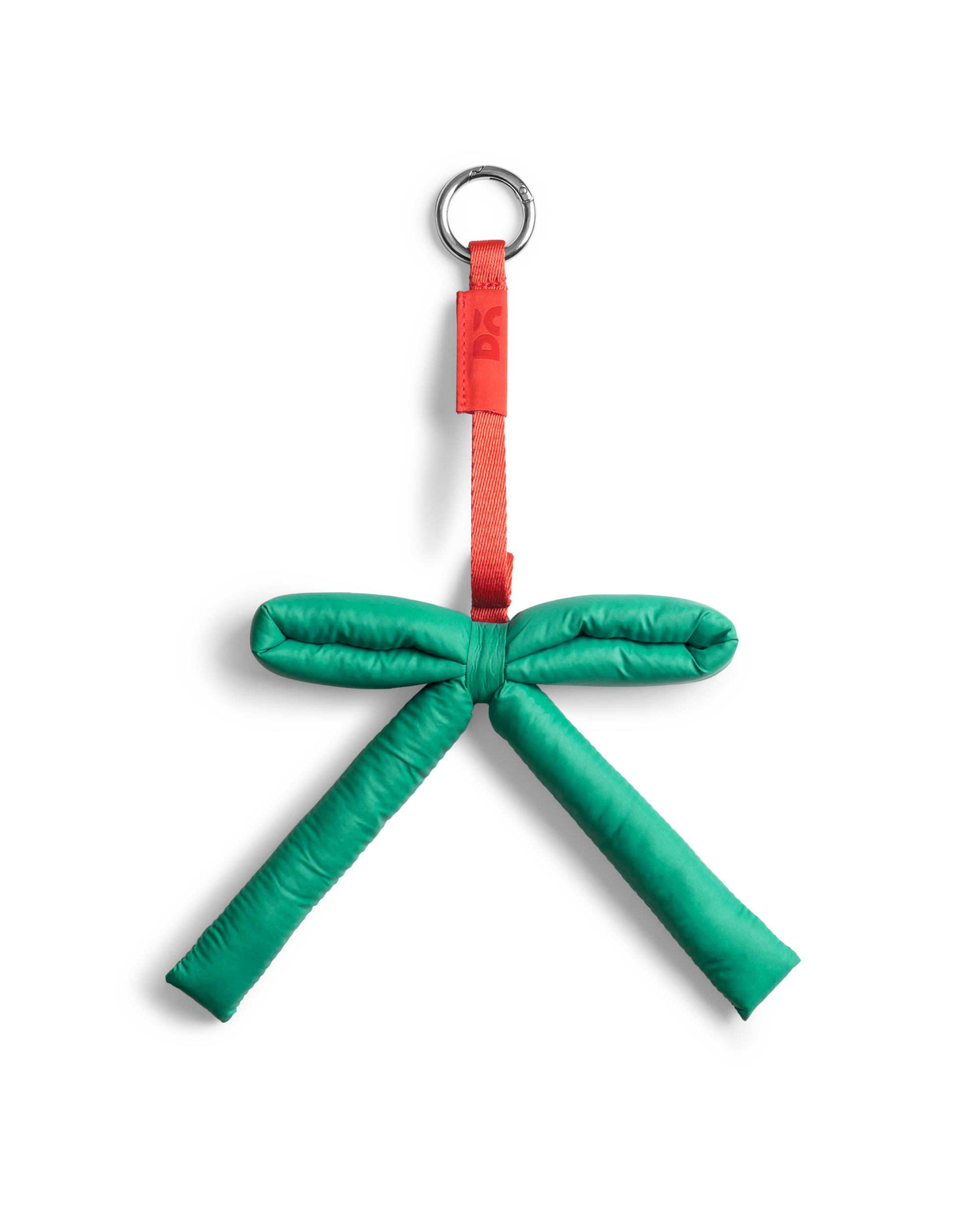 Evergreen Puft Bow Charm
