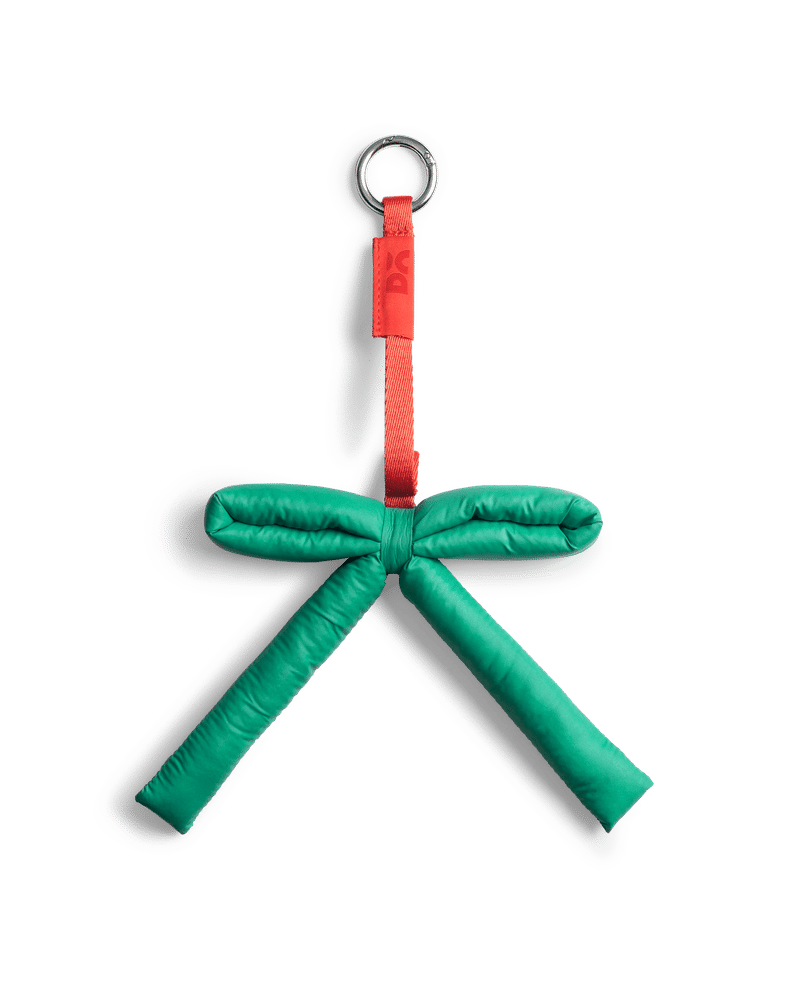 Evergreen Puft Bow Charm