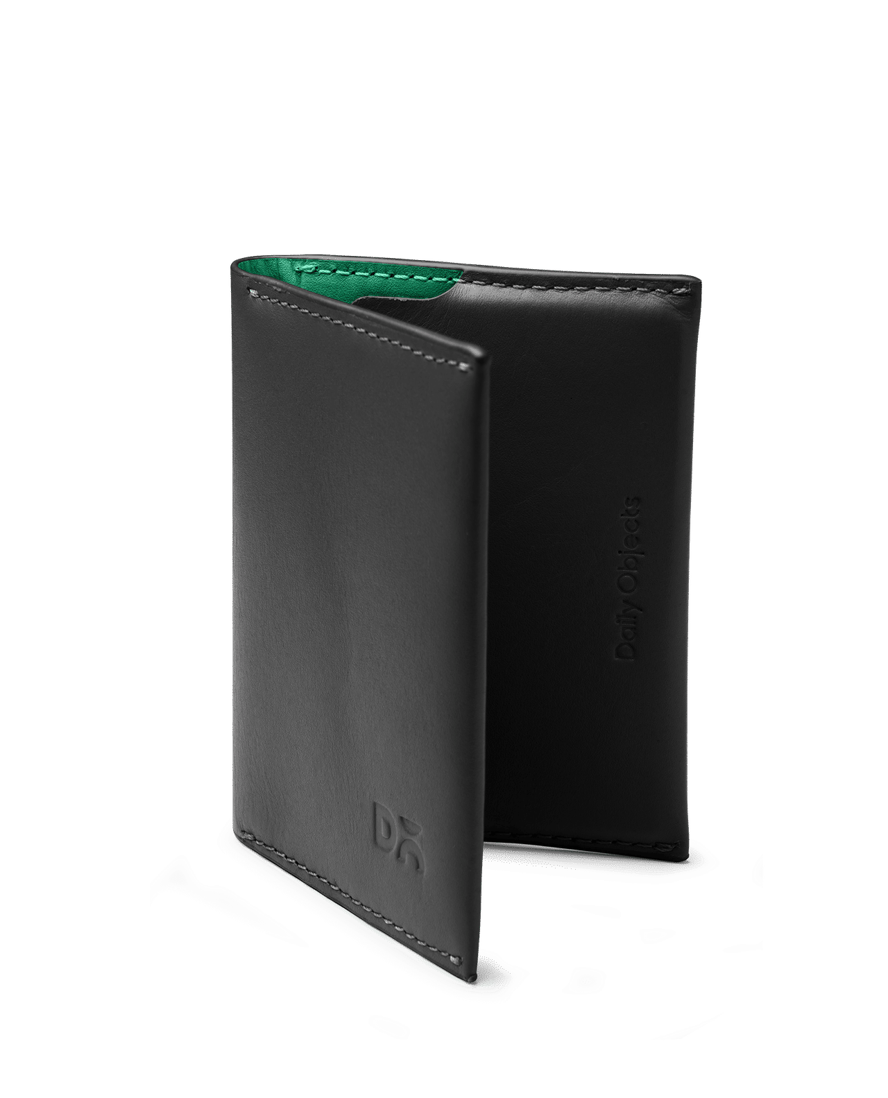 Black Even Bi-Fold Card Wallet
