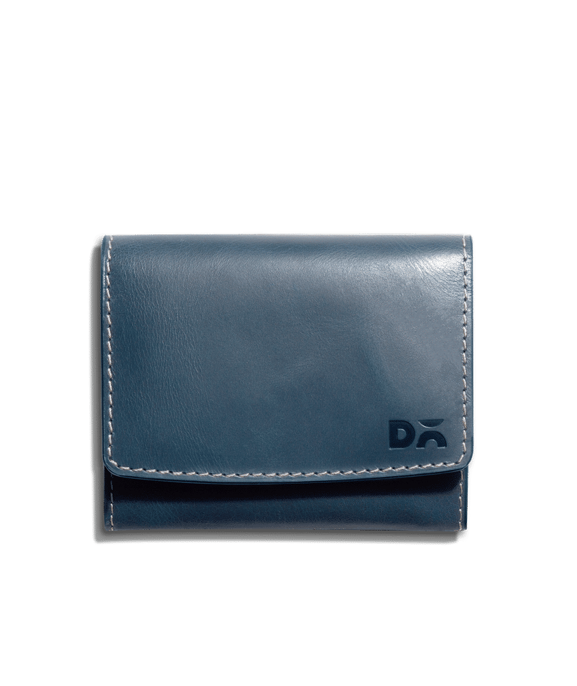 Deep Navy Fliptop Leather Cash Card Wallet Buy At DailyObjects