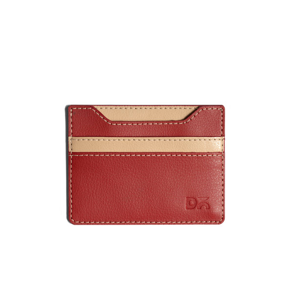 

DailyObjects Terracotta Red SkinnyFit Card Wallet