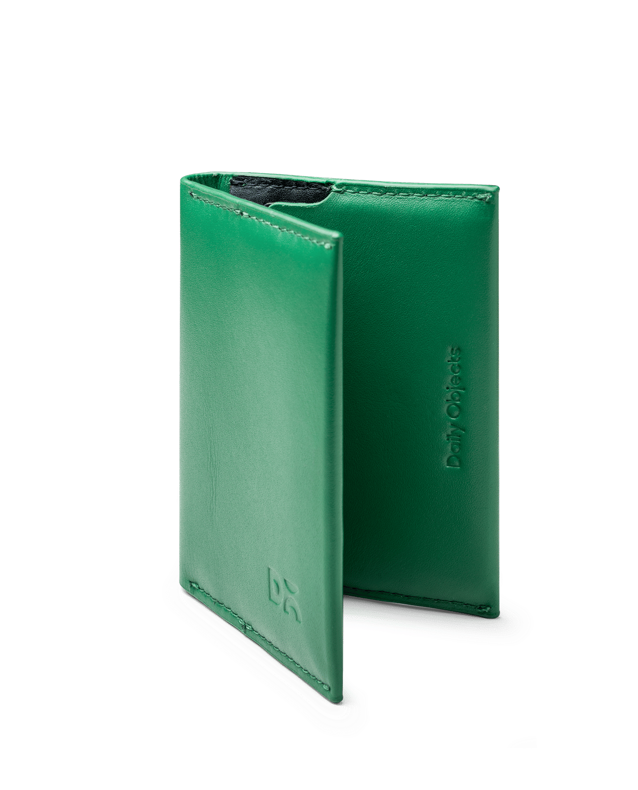 Green Even Bi-Fold Card Wallet