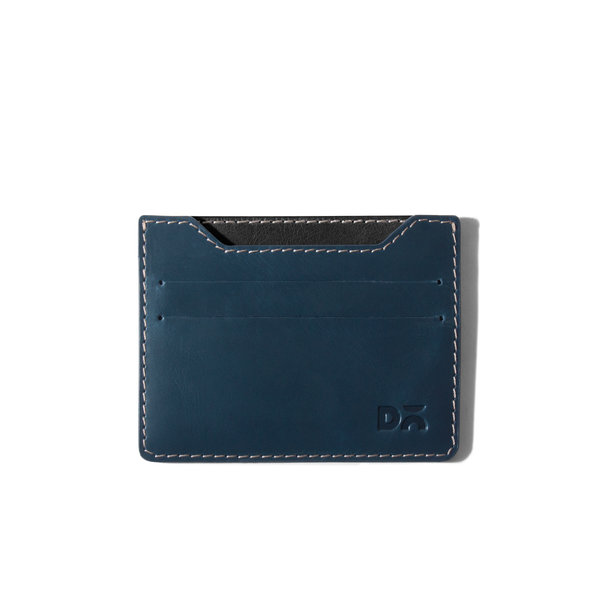 

Deep Navy SkinnyFit Leather Card Wallet