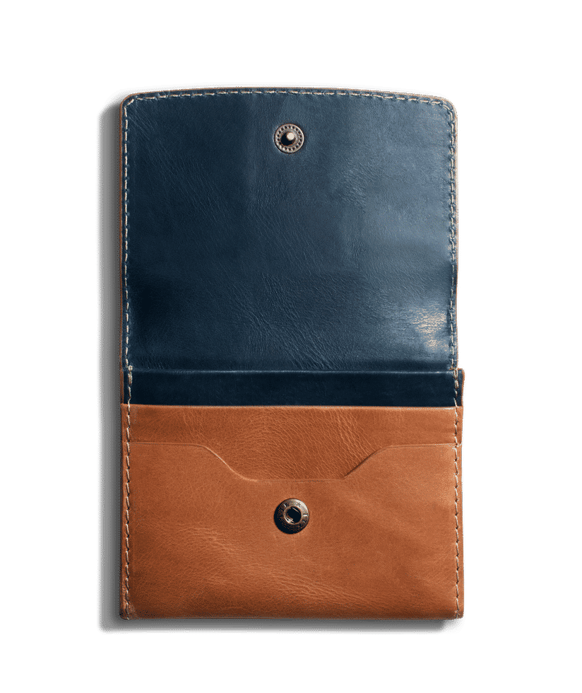 Flip shop card wallet
