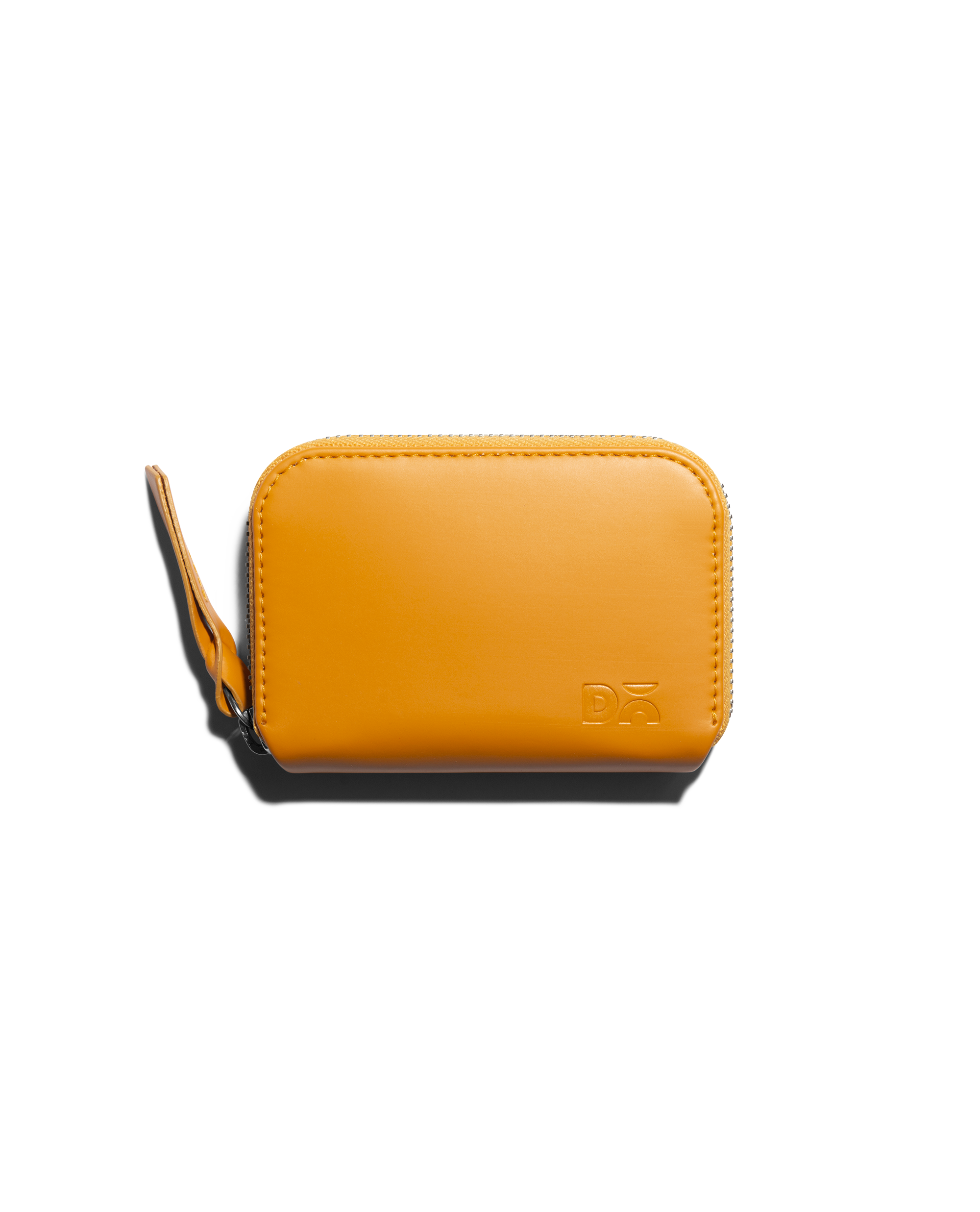 Chrome Yellow Vegan Leather Zipper Slim Card & Coin Wallet Chrome Yellow Vegan Leather Zipper Slim Card & Coin Wallet