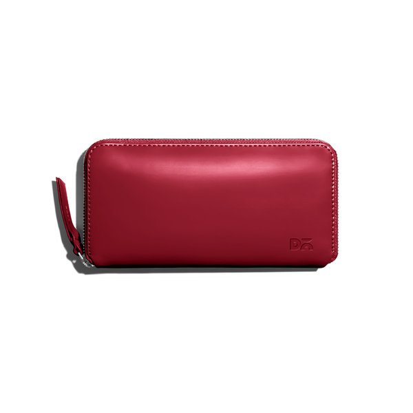 

Crimson Red Vegan Leather Women's Classic Wallet