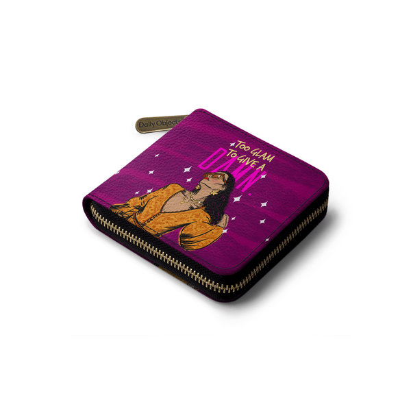 

DailyObjects Glam No Damn Zip Wallet