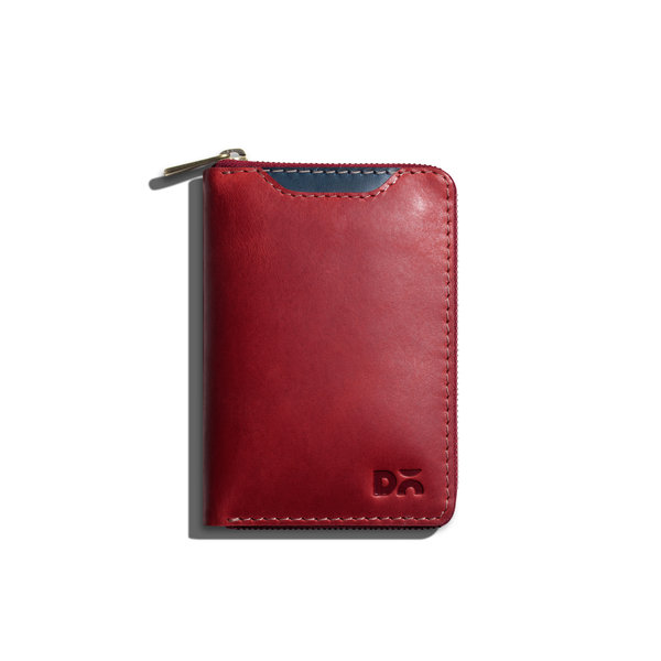 

DailyObjects Scarlet Red Zip-Around Leather Wallet