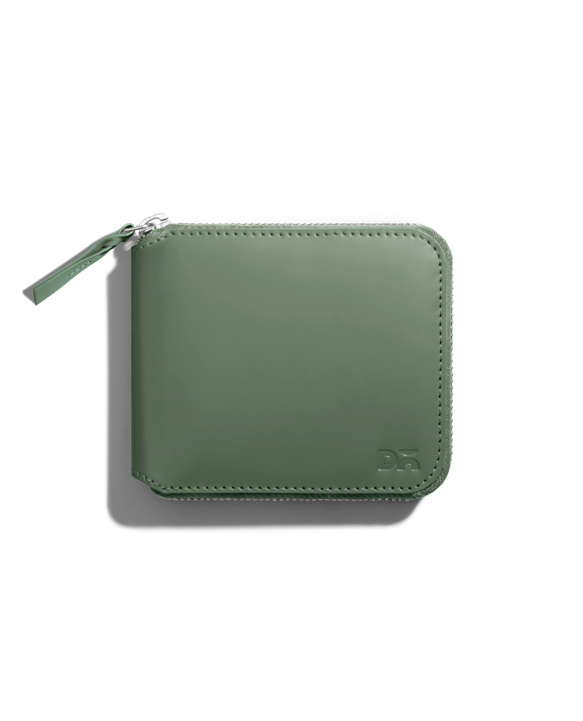 Sap Green Vegan Leather Zip Wallet Buy At DailyObjects
