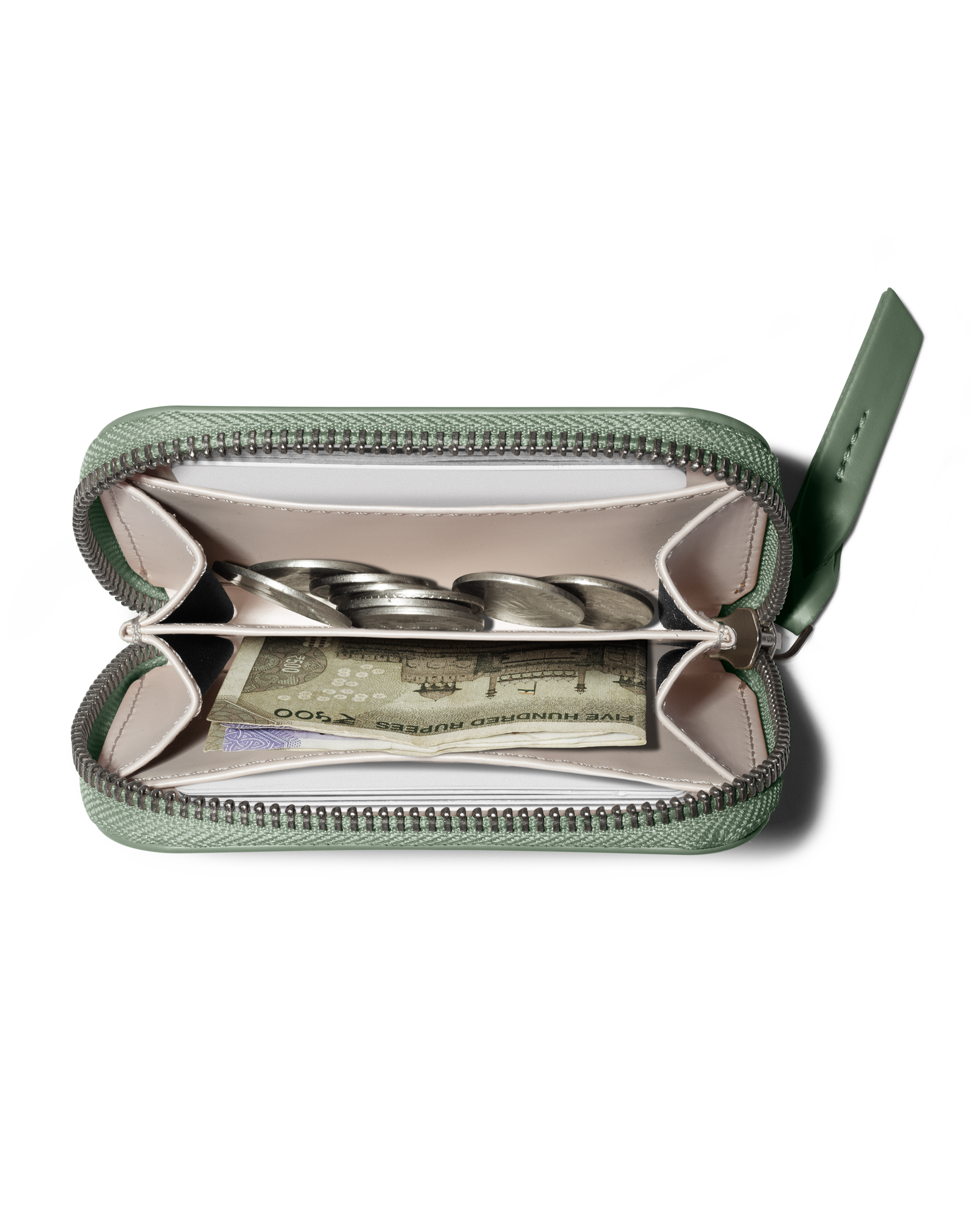 Versace Men's Neon Green Leather Medusa Zip Around Bifold Wallet | eBay