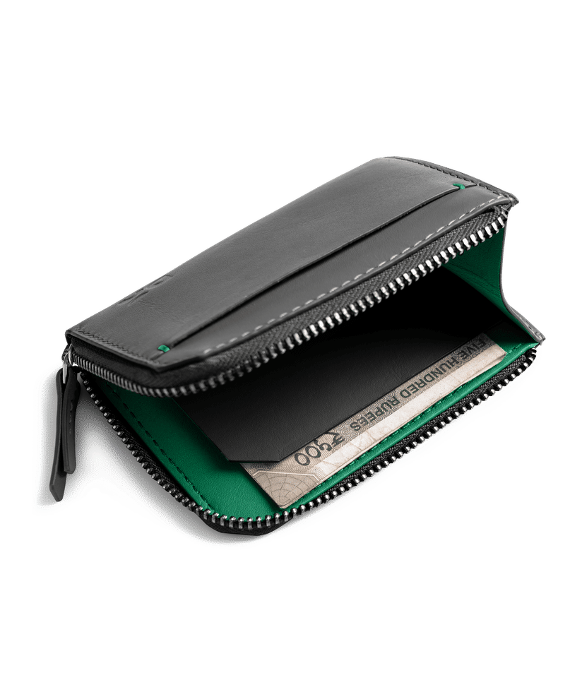 Black Even L-Zip Wallet Buy At DailyObjects