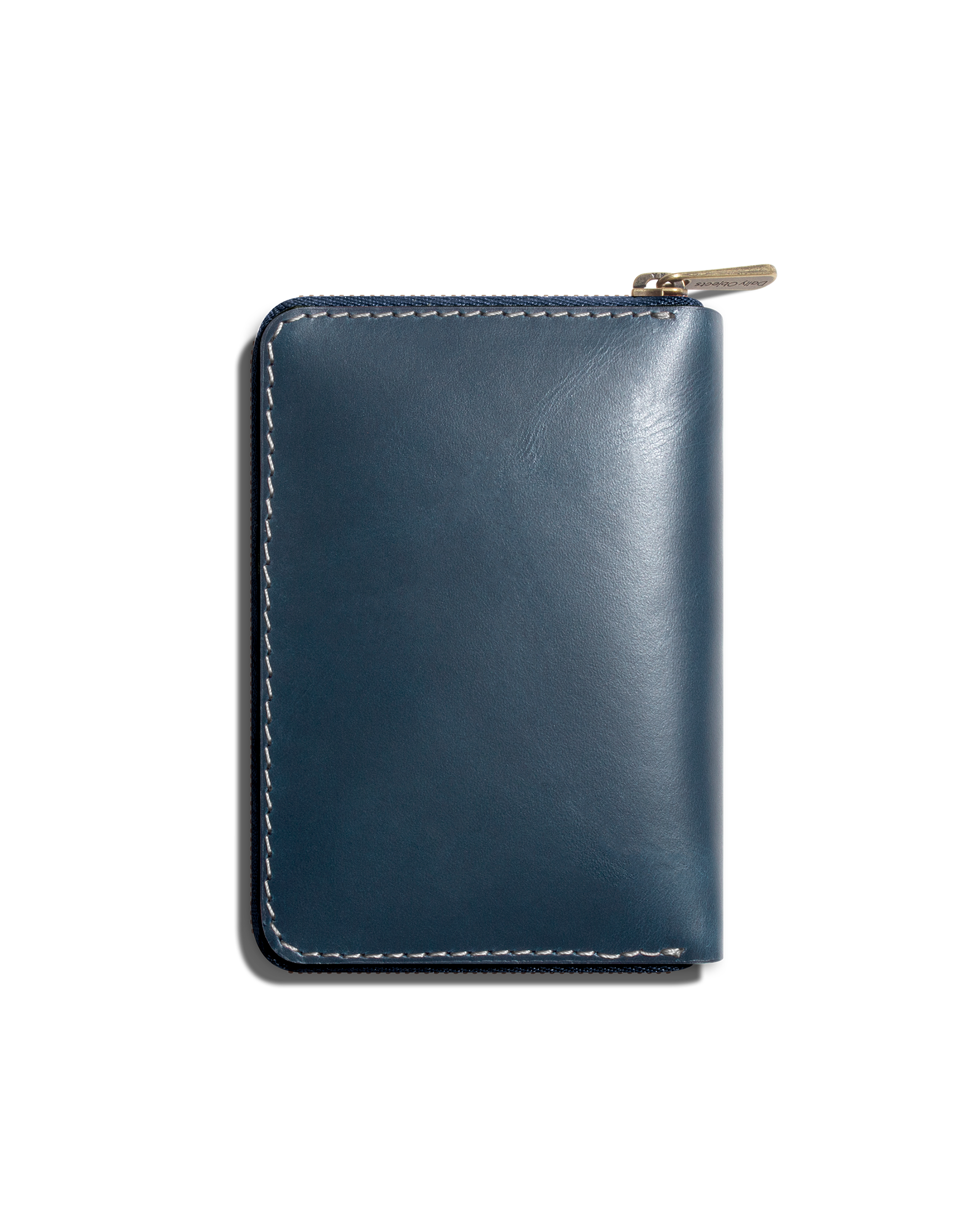 DailyObjects Deep Navy Zip-Around Leather Wallet Buy At DailyObjects