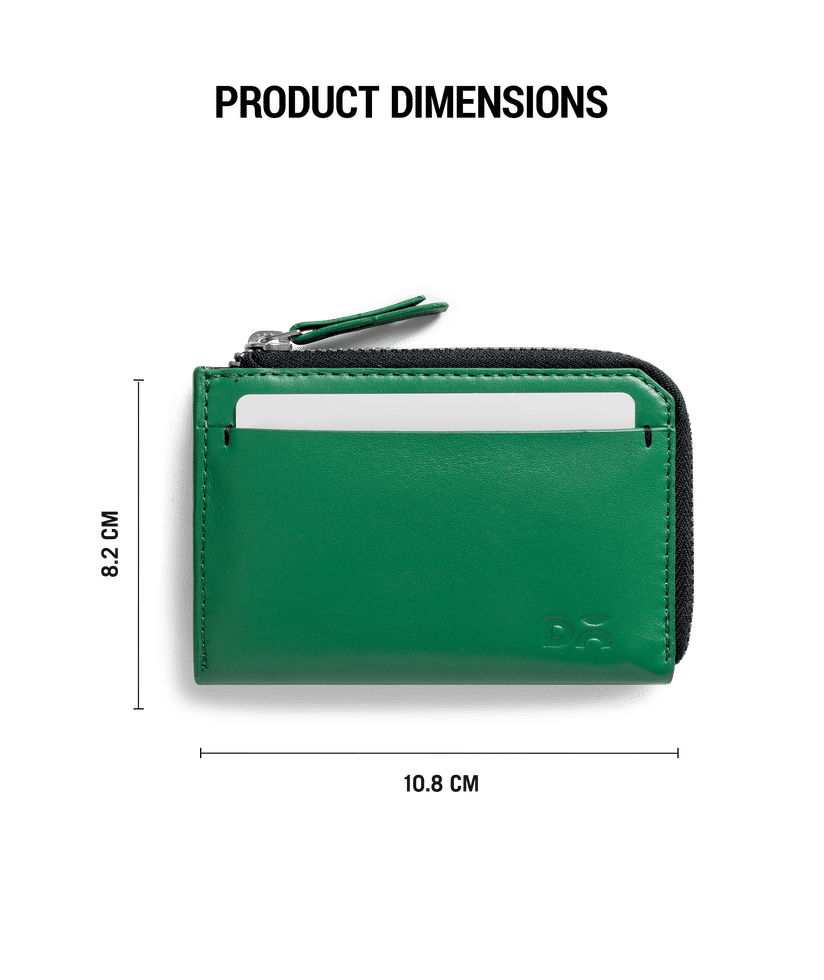 ★omnipotent★ Cl de card wallet Deep green Green Even Wrap Card Wallet Buy At DailyObjects