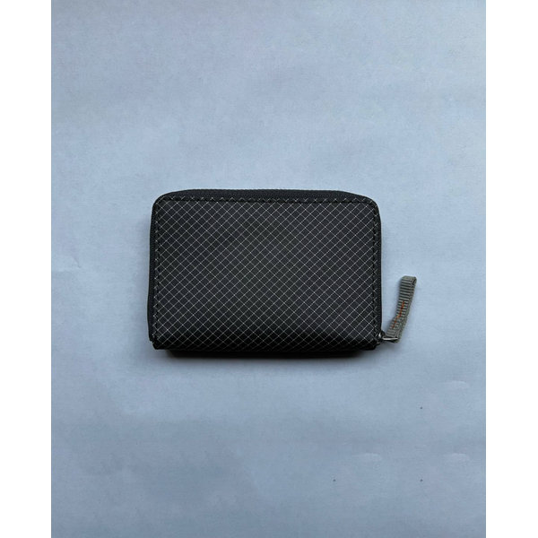 

Grey Ripstop Zipper Card & Coin Wallet