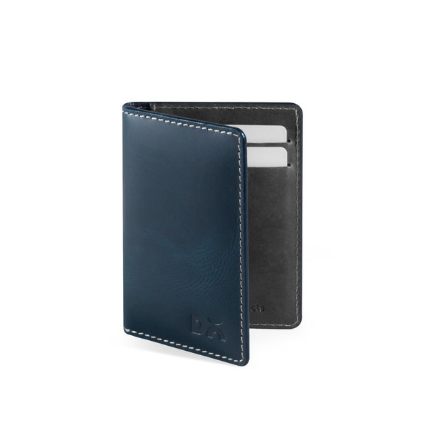 

DailyObjects Deep Navy Log Bi-Fold Leather Wallet