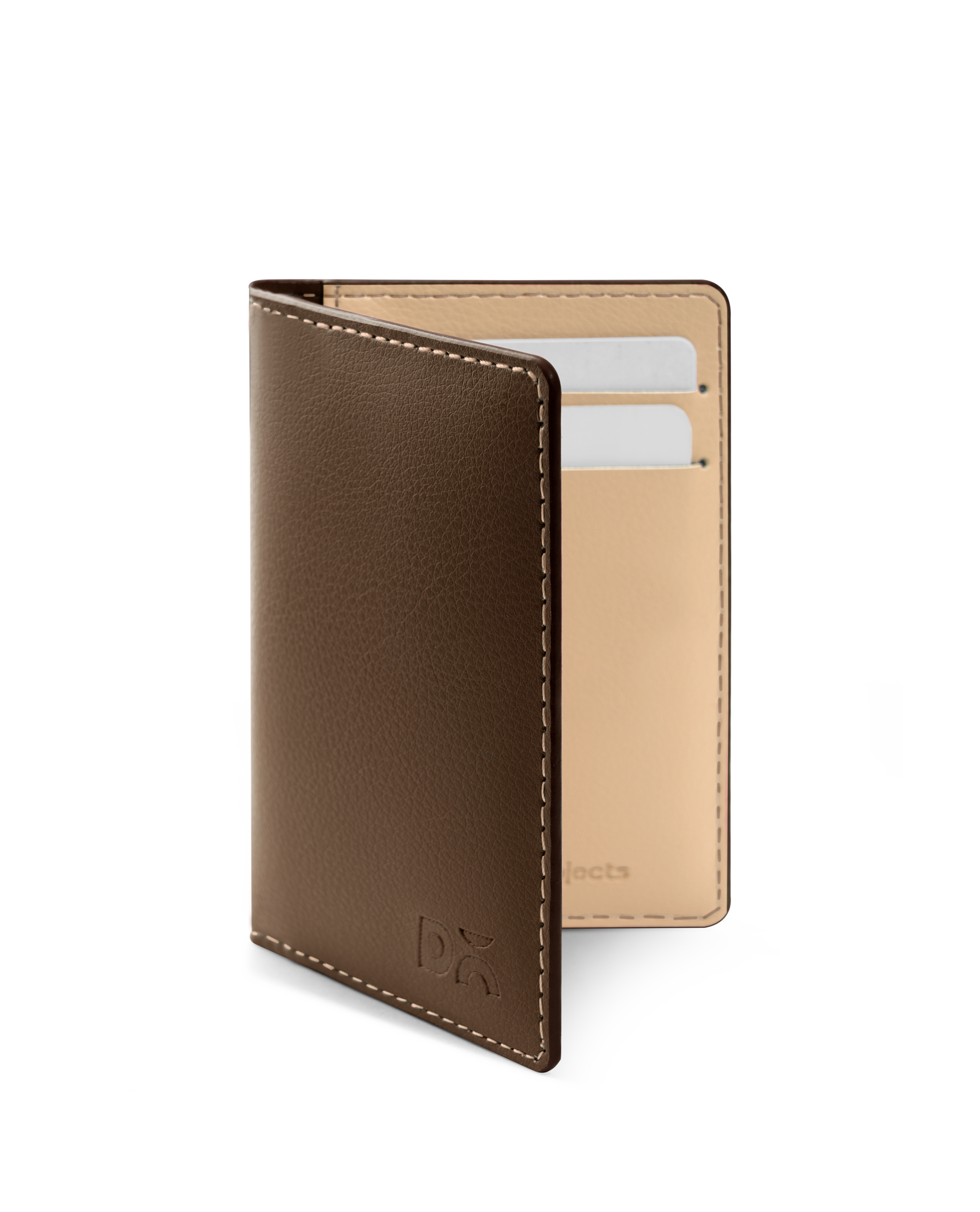 DailyObjects Hunter Walnut Brown Log Bi-Fold Wallet | Compact and Travel Friendly Structure | Durable, Contemporary, and Sophisticated | Premium