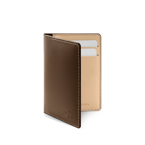 

DailyObjects Walnut Brown Log Bi-Fold Wallet