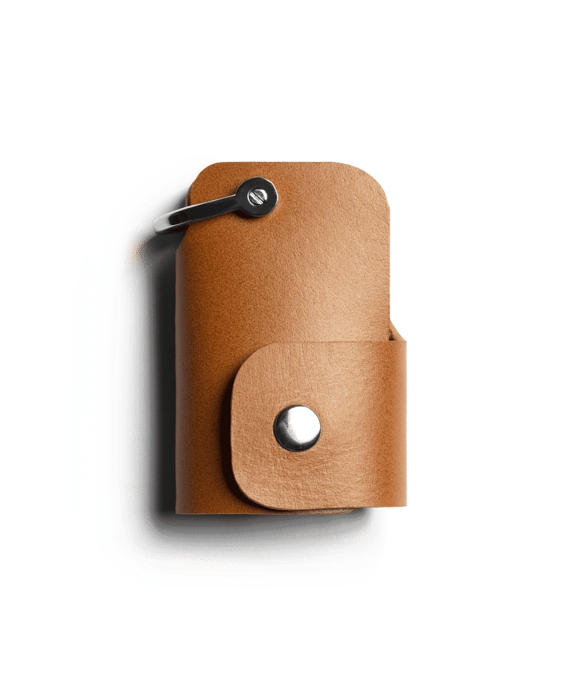 Car key pouch leather sales