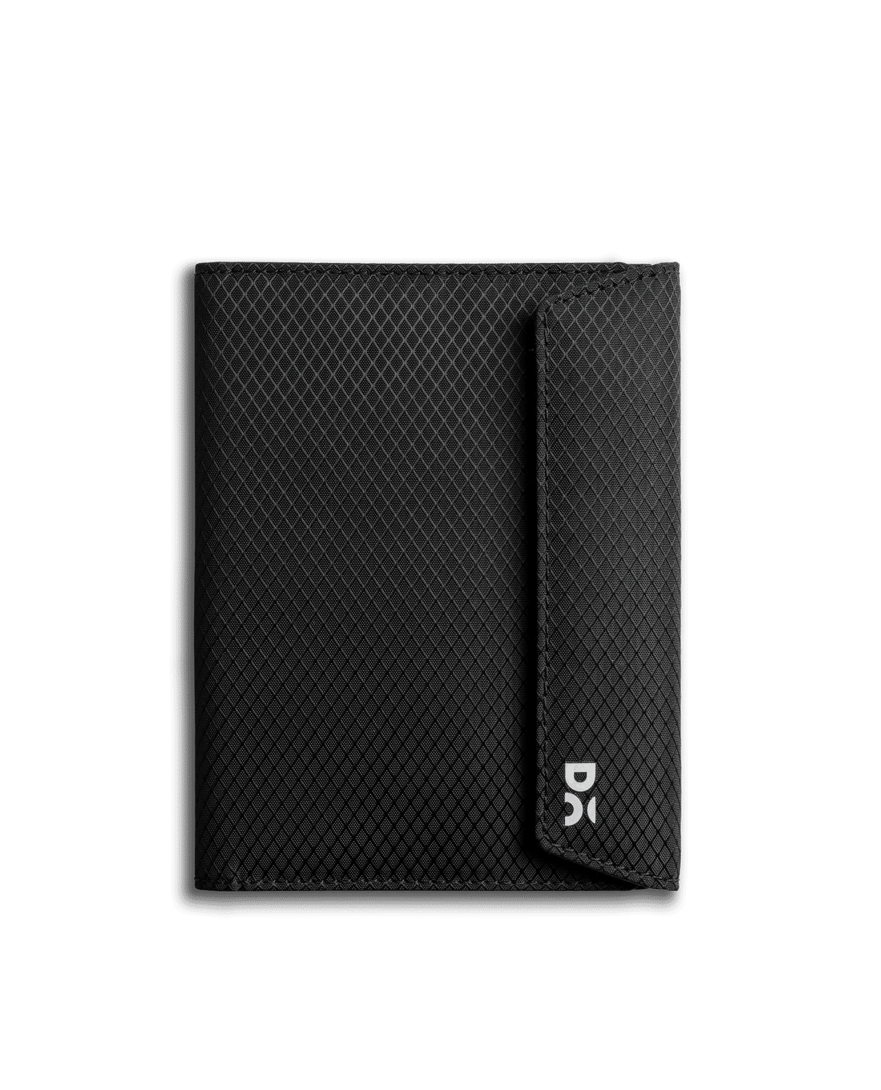 Black Ripstop Lounge Passport Wallet
