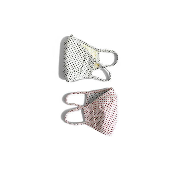 

Dainty Polka Loop Mask - Set of 2 for Kids