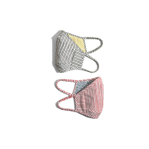 

Pin-Stripes Loop Mask - Set of 2 for Kids